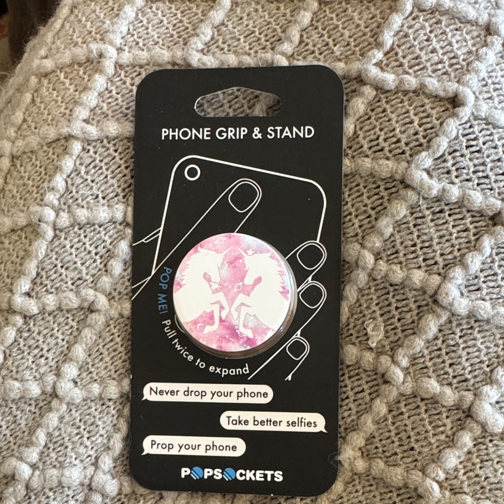 PopSocket NEW Marble Pink Phone Grip & Stand